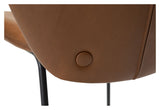 STAY Dining chair, light brown art. Leather