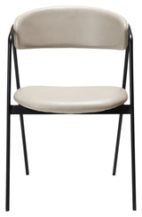 SWELL Dining chair, Cashmere art. Leather