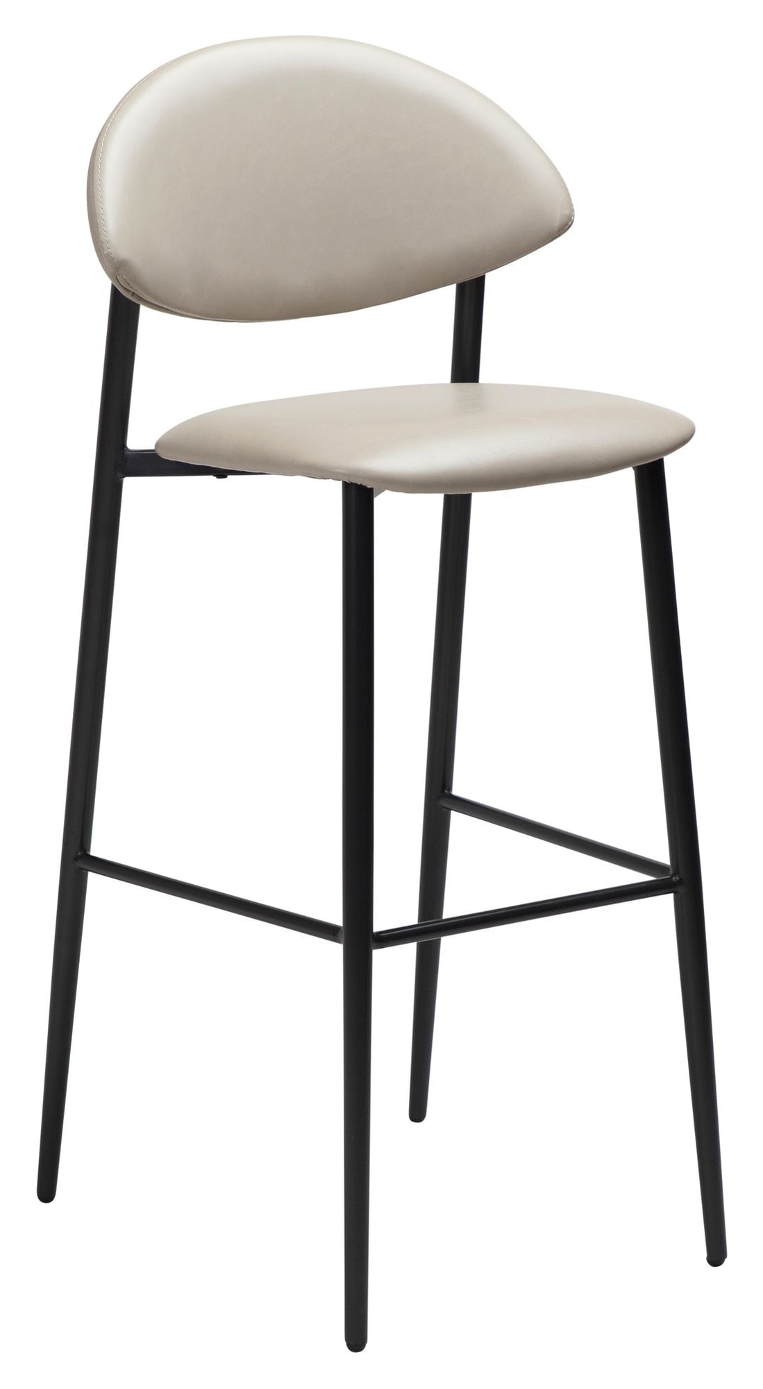 TUSH Bar stool, Cashmere art. Leather