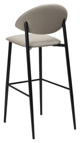 TUSH Bar stool, Cashmere art. Leather