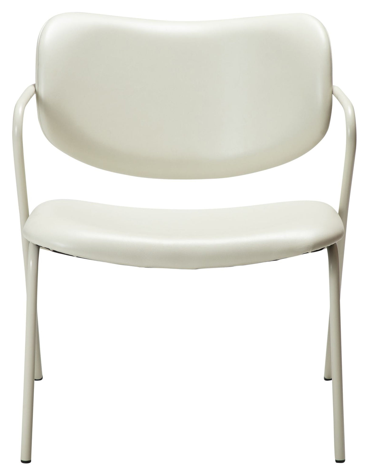 ZED Lounge Chair, White/Beige