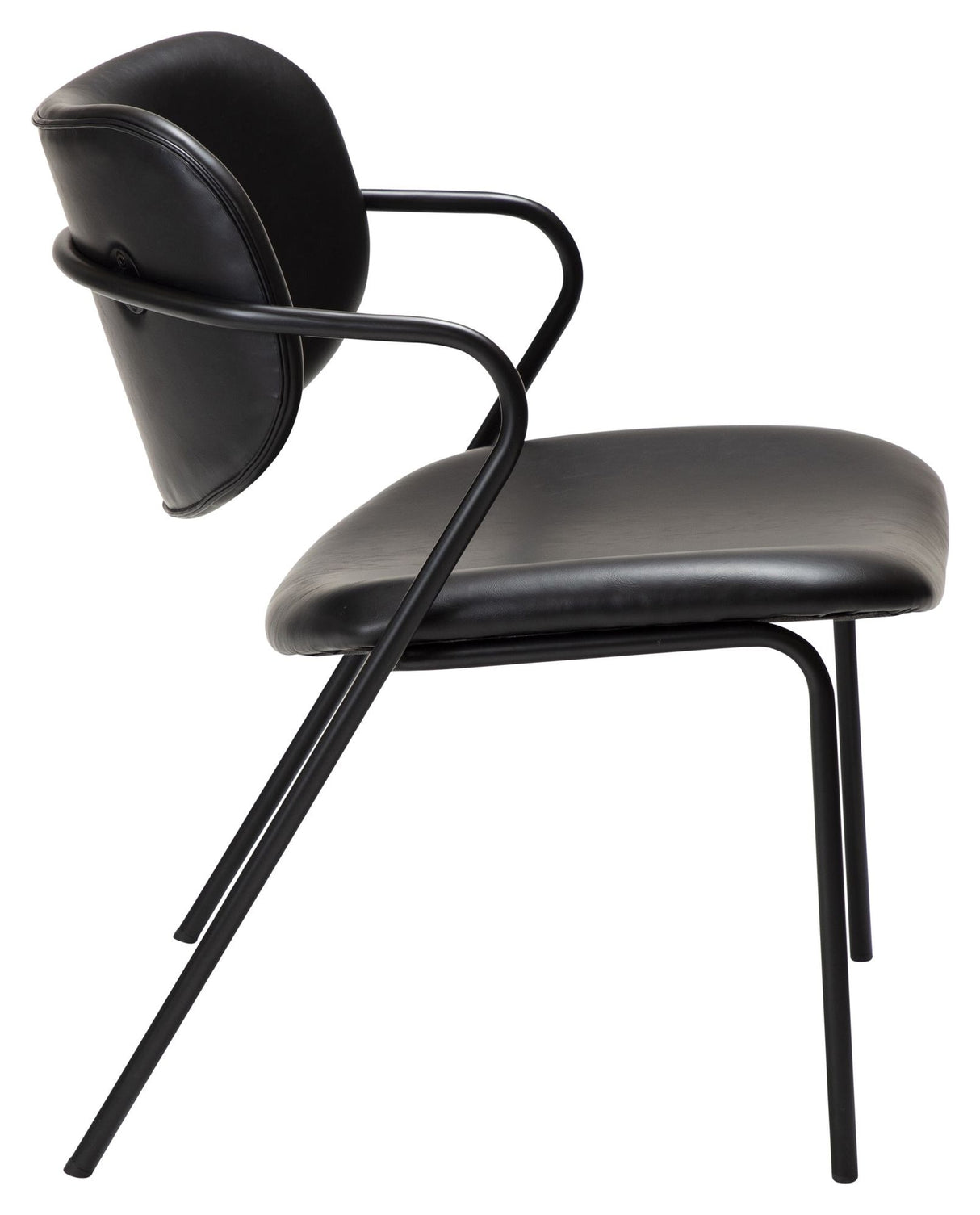 ZED Lounge Chair, Black