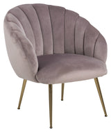 Daniella Armchair, Rosa Velour