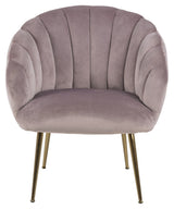 Daniella Armchair, Rosa Velour