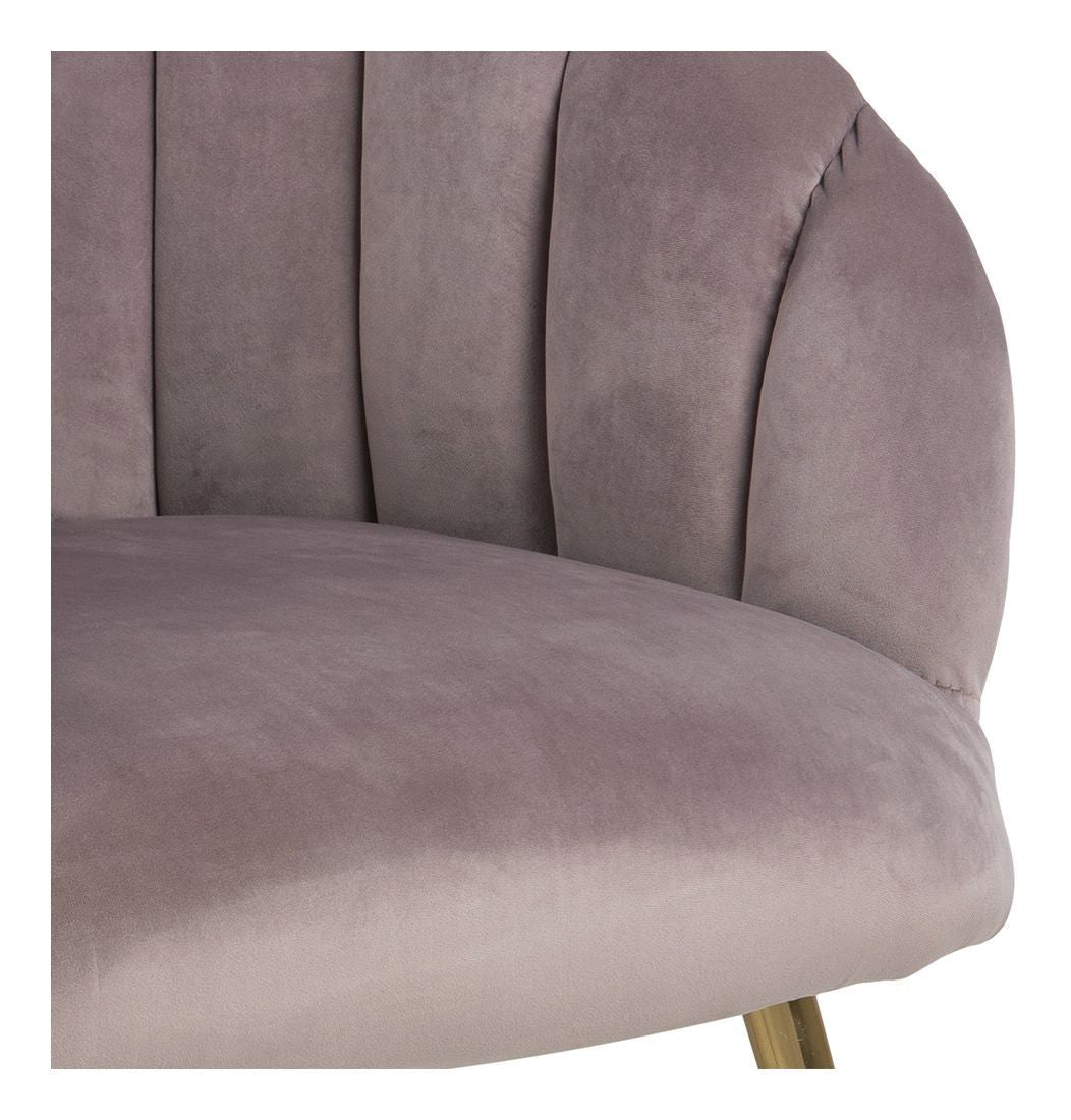 Daniella Armchair, Rosa Velour