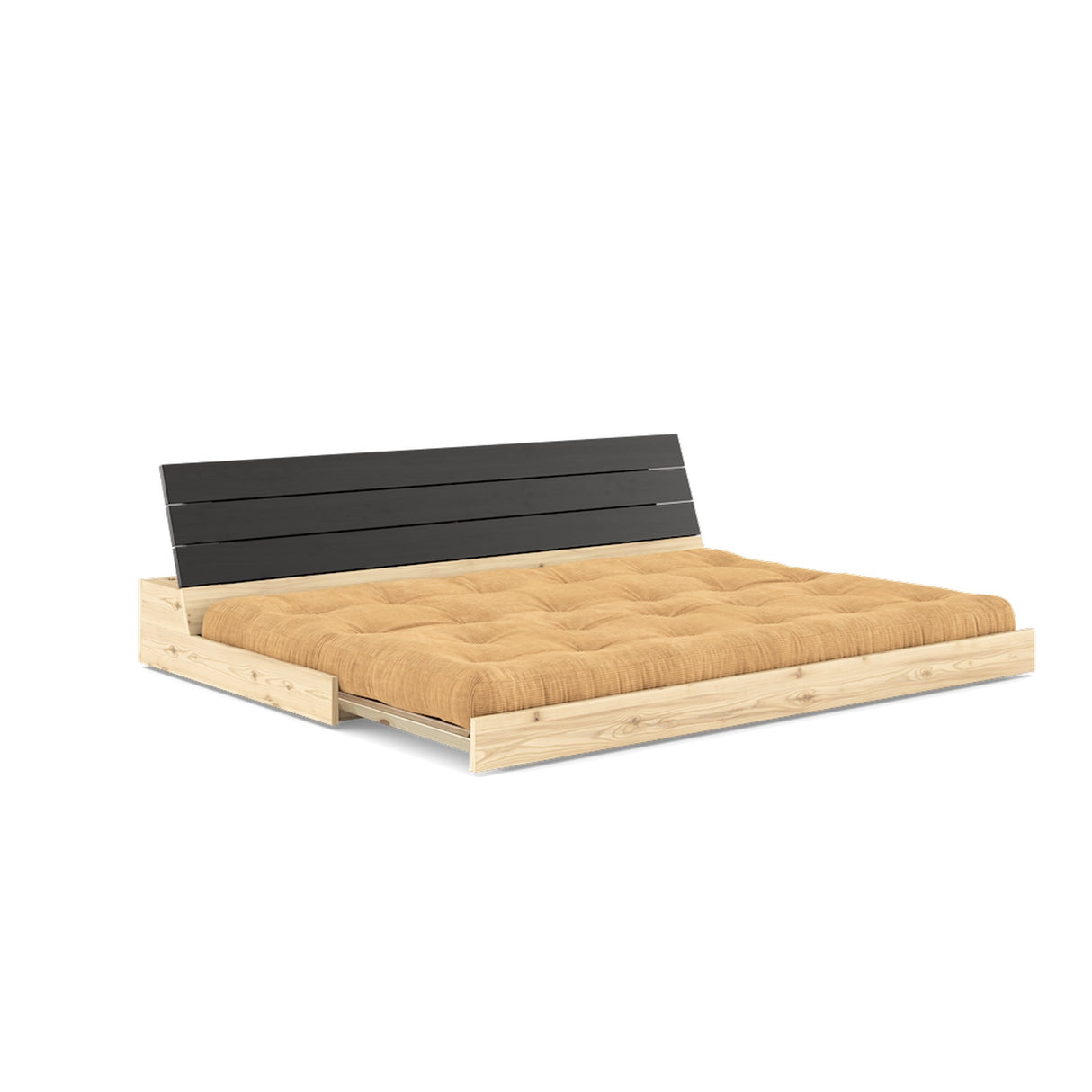 Base Sofa bed, Fudge Brown/black