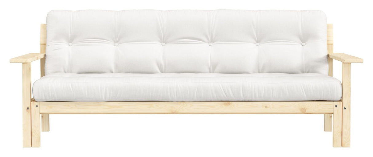 Unwind Sofa Bed 190x100, Off-white/Pine