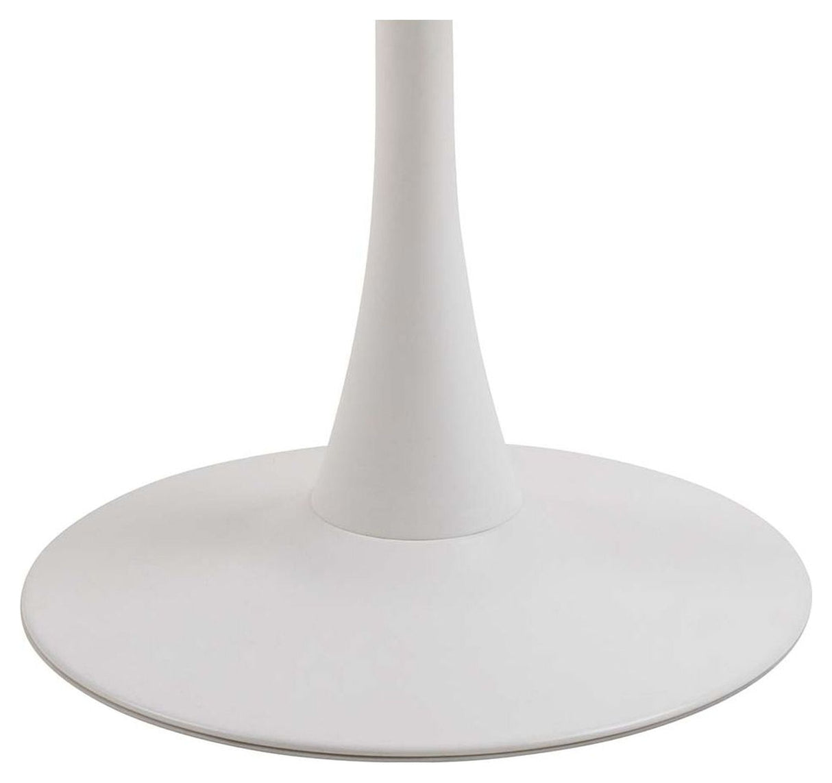 Malta Dining table, White ceramic, Ø90