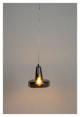 Nixon Pendant, Ø20, Smoke-colored glass shade