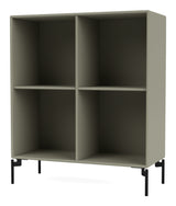 SHOW Bookshelf with black legs, Fennel