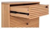 Kyoto, Chest 80x40x85cm, oak/black