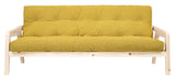 Grab Sofa bed, Pine/Honey velvet