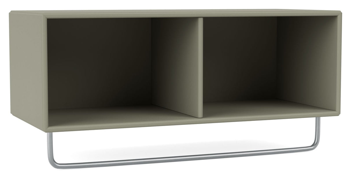 COAT shelf w. clothes rail, 144-Fennel