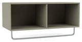 COAT shelf w. clothes rail, 144-Fennel