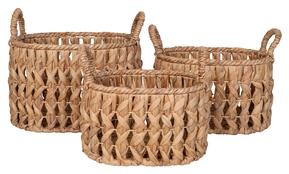 Balerma, Basket set of 3, nature