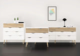 Delta chest of drawers - white