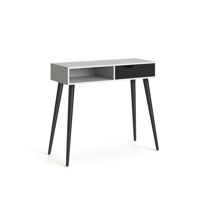 Delta Console table w/drawer - Black