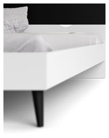 Delta Bed frame 140x200 - Black