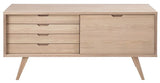 Denver sideboard, light oak veneer