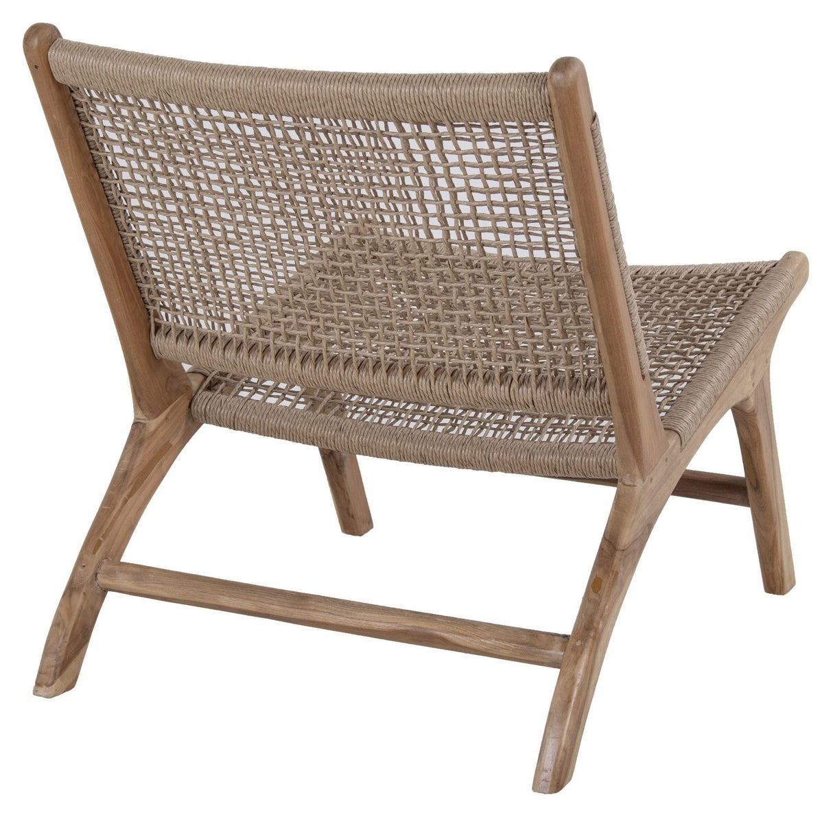 Derby Lounge Chair, Teak and Polyrattan