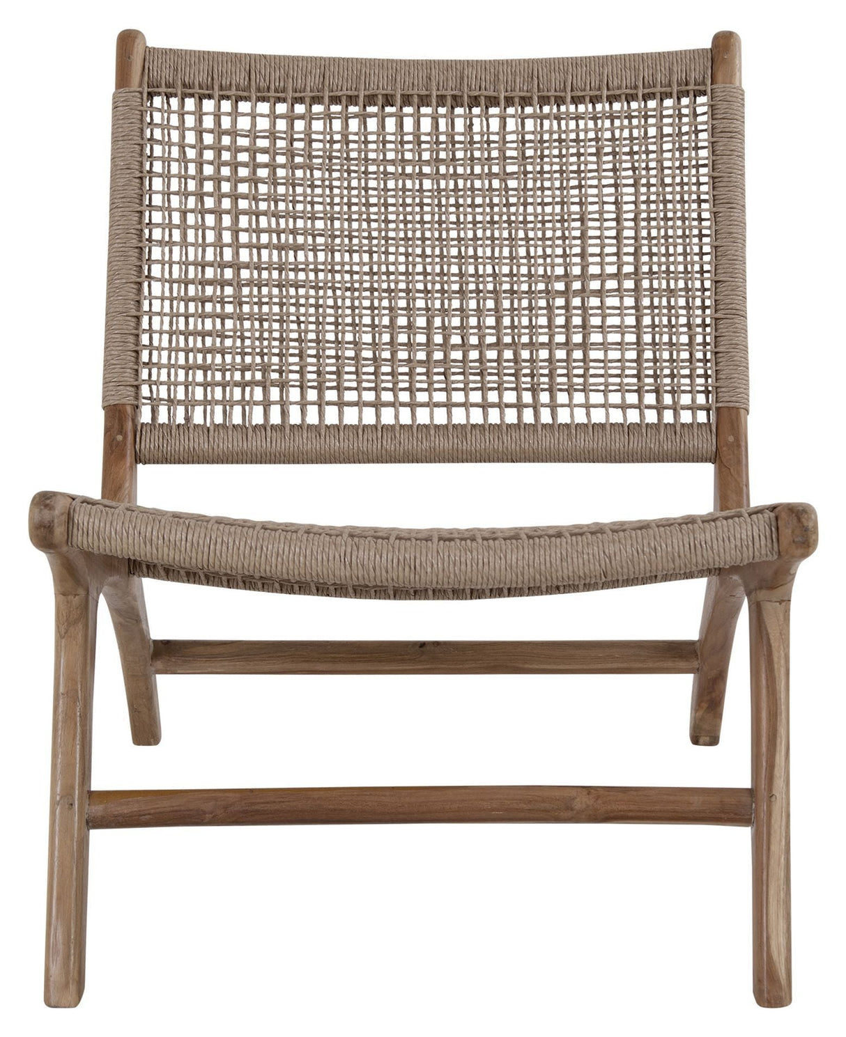 Derby Lounge Chair, Teak and Polyrattan