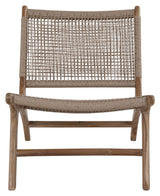 Derby Lounge Chair, Teak and Polyrattan