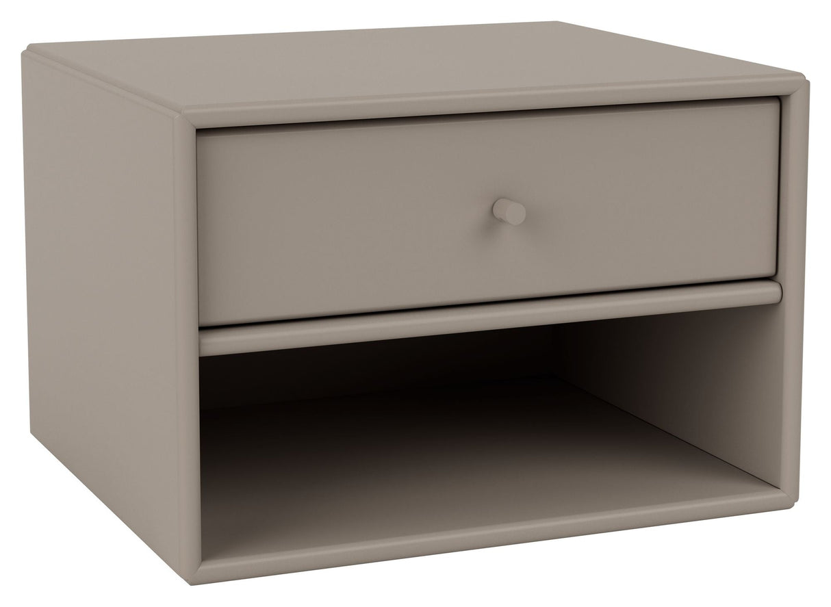 DASH bedside table, 141-Truffle