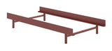 Bed Bed frame, 90x200, Dusty rose