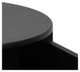 Polo, bedside tableØ40 - black