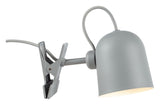 Angle Lamp w. clamp, Gray