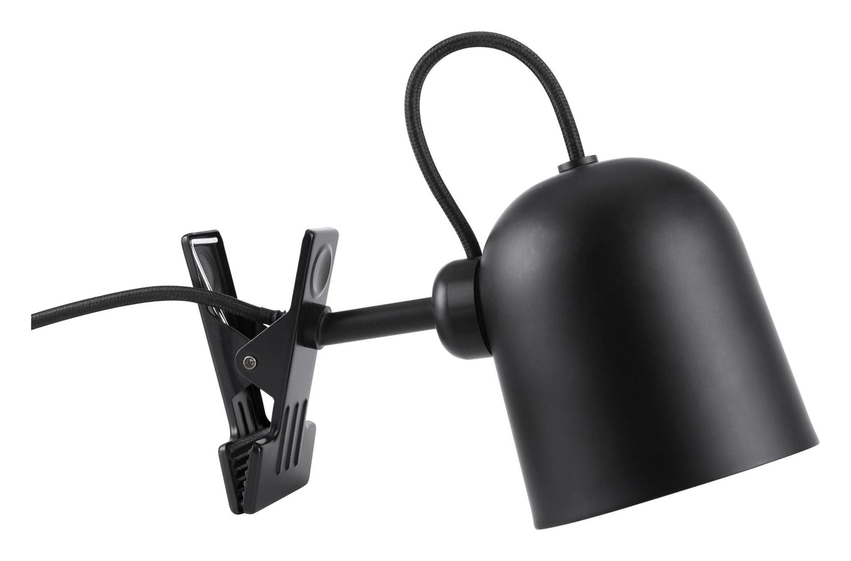 Angle Lamp w. clamp, Black