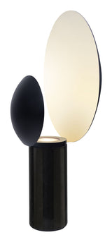 Caché Table Lamp, Black