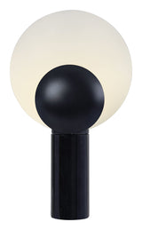 Caché Table Lamp, Black