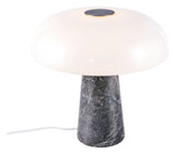 Glossy Table Lamp, Gray