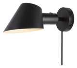 Stay Wall Lamp, Black