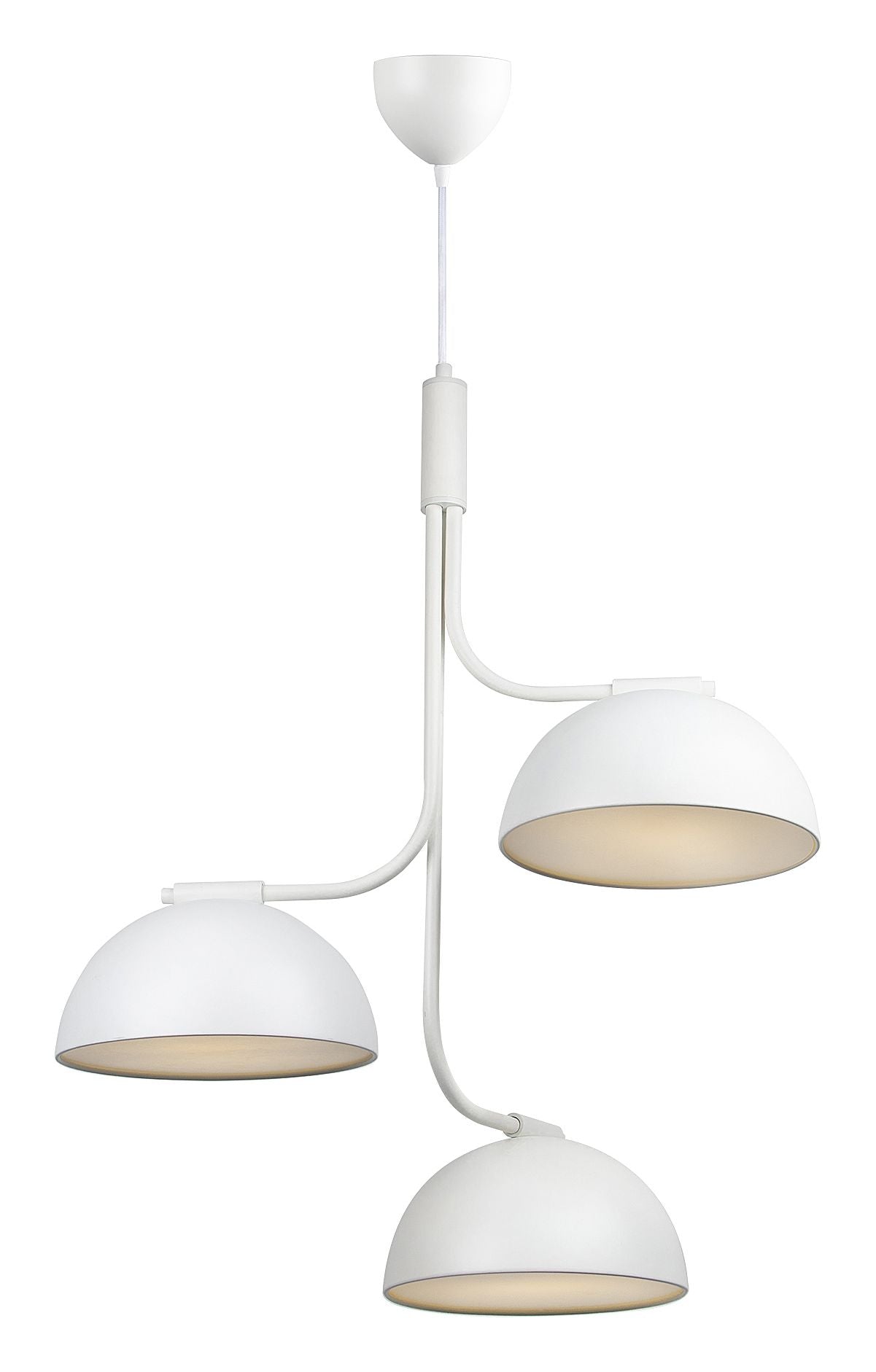 Tullio 3 Pendant, White