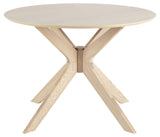 Duncan Dining Table, Light Wood