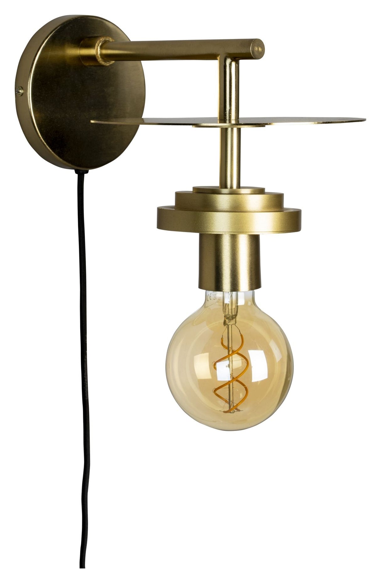 Dutchbone Aden Wall Lamp, Brass