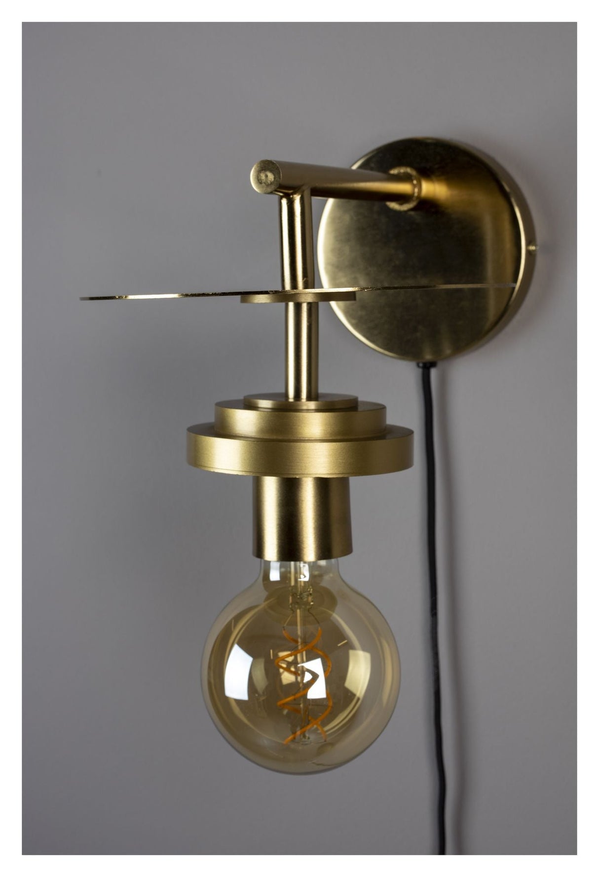 Dutchbone Aden Wall Lamp, Brass