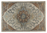 Amori Rug 160X230, Blue/Pattern