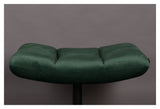 Dutchbone Bar Footstool, Green Velvet