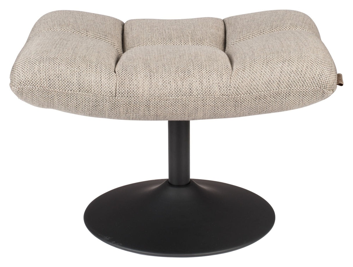 Dutchbone Bar Footstool, Light Gray