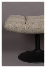 Dutchbone Bar Footstool, Light Gray