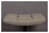 Dutchbone Bar Footstool, Light Gray