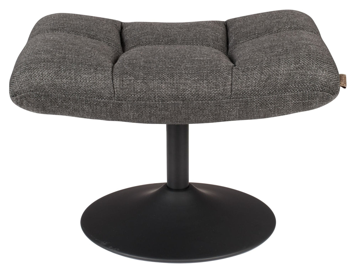 Dutchbone Bar Footstool, Dark Gray