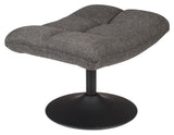 Dutchbone Bar Footstool, Dark Gray