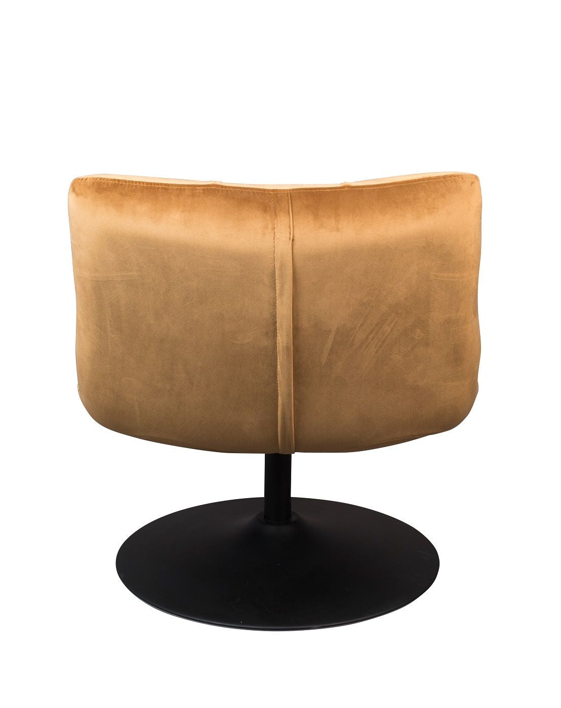 Dutchbone Bar Lounge Chair, w. velour Golden Brown