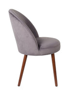 Dutchbone Barbara Dining chair, Gray velvet