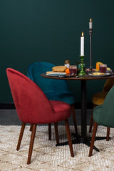 Dutchbone Barbara Dining chair, Petrol velour