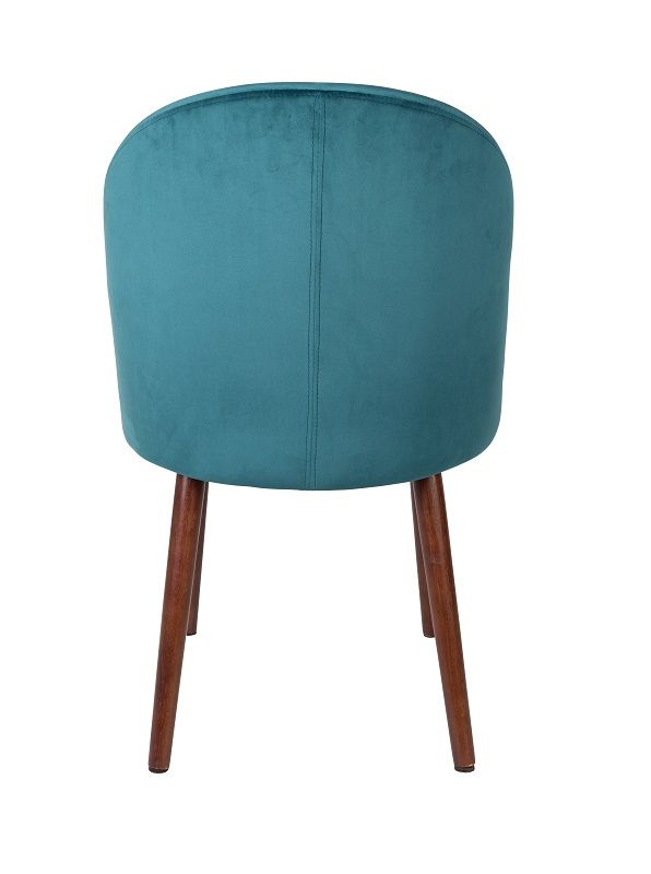 Dutchbone Barbara Dining chair, Petrol velour